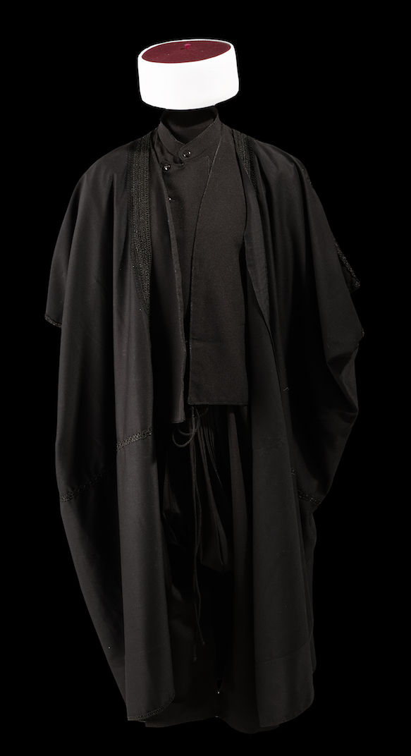 A Druze from the Lebanon, with his tarbush and turban.