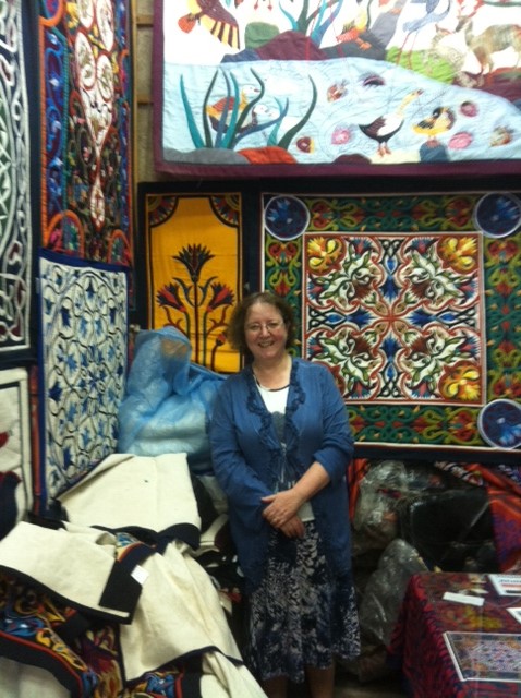 The author in the Street of the Tentmakers, Cairo, December 2014.