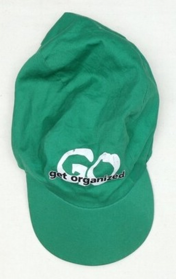 Woman's cap, The Netherlands, 1998, worn at the Gay Games of Amsterdam.