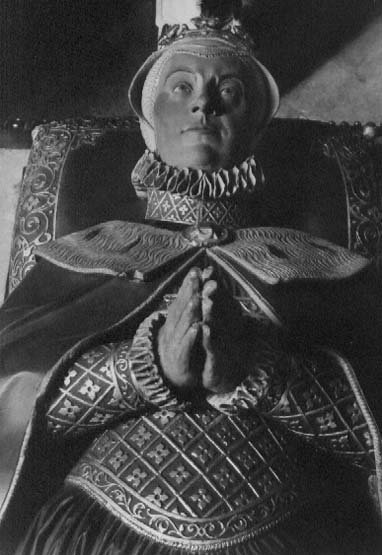 Effigy of Margaret Douglas, Countess of Lennox, at Westminster Abbey, London.