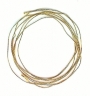 Example of passing metal thread.