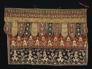 Ceremonial hanging (tirai) from eastern Sumatra, Indonesia, 19th century.
