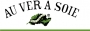 Logo of the firm of Au Ver &agrave; Soie.