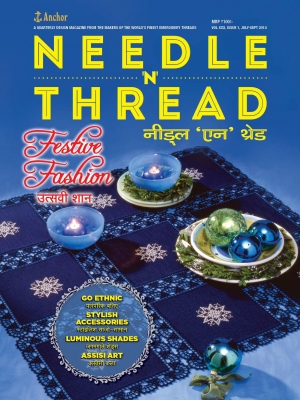 Cover of an issue of Needle n Thread.