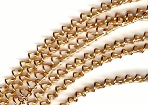 Milliary wire, close-up.