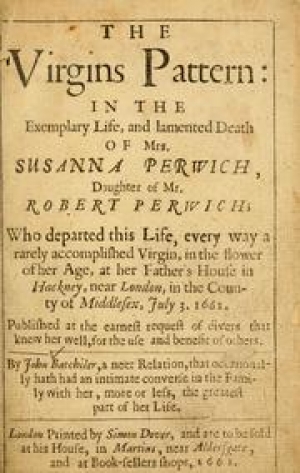 Cover of the book A Virgins Pattern, by John Batchiler.