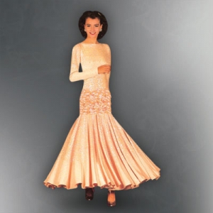 One of the creations by the Saudi fashion designer, Adnan Akbar
