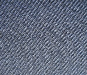 Sample of modern gabardine cloth.