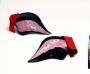 Pair of Chinese lotus shoes, second half 19th century.