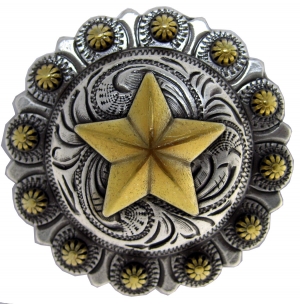 Mega berry concho with star.