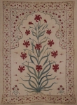 Mughal wall hanging, India, late 17th century.