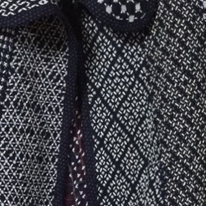 Example of hitomezashi sashiko.