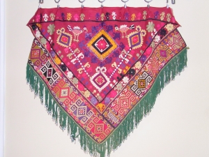 Uzbek Lakai tent hanging from Afghanistan.