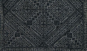 Example of Fes style embroidery, Morocco.