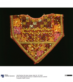 Turkmen bib from Afghanistan.