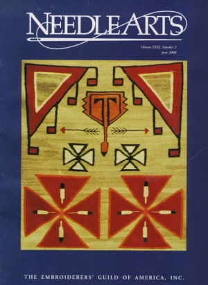 Issue of Needle Arts magazine.