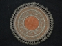 Huqqa mat from India, late 19th century.