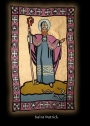 Dun Emer Guild embroidery of St Patrick.