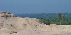 Site of El Hibeh, Egypt.