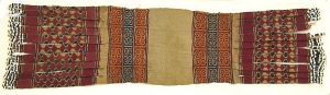 Ceremonial costume element decorated with beadwork. Timor, c. 1900.