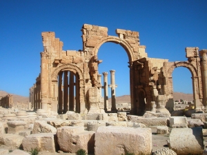 Palmyra, Syria, before the civil war.
