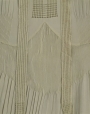 Detail of a French, silk cr&ecirc;pe day dress, with pin tucks, c. 1928.