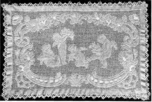 Modern example of Rhodes embroidery.