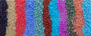 Collection of seed beads.