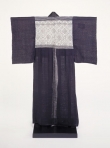 Kimono from northern Japan, made of ramie and with kogin decoration, late 19th - early 20th century.