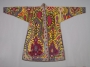 Man's coat from Uzbekistan, silk thread embroidery on a cotton ground, late 19th century, probably from Shahr-i Sabz.