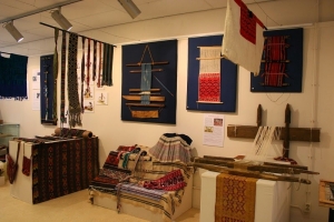 Exhibition 'Weaving the World' at the TRC, Leiden, 2014.