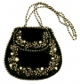Fishscale reticule from around the 1830's.