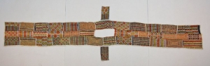 Embroidered Wodaabe man's long tunic from Niger, late 20th  century.