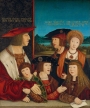 Maximilian I and his Family, by Bernhard Strigel (1460-1528). c. 1515.