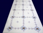 Example of Lagartera embroidery.