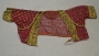 Bodice from India, late 19th century, with applied gold wire.