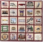 The Middlesex Borough Commemorative Quilt. USA, early 21st century.