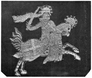 Example of opus consutum, England, 13th century.