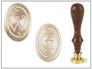 Example of an initial stamp.