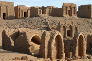 El Bagawat, Early Christian cemetery, Kharqa Oasis, Egypt.