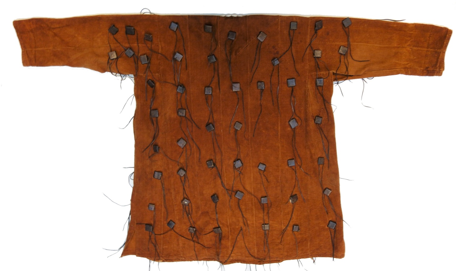 Back of a Bambara Donso's tunic (donsodloki), Mali, late 20th century (TRC 2018.3397).