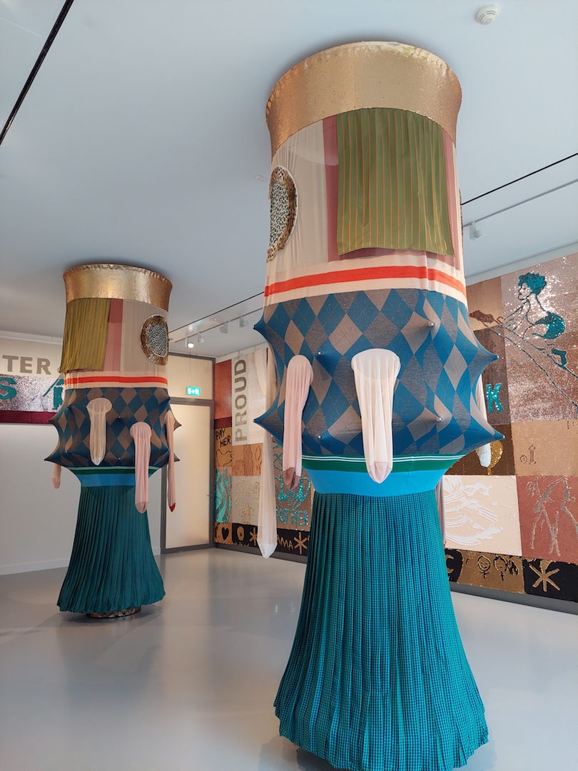 The House of Heroines, based on an Egyptian temple to Hathor, by Lara Schnitger. Photograph by S. Anderson.