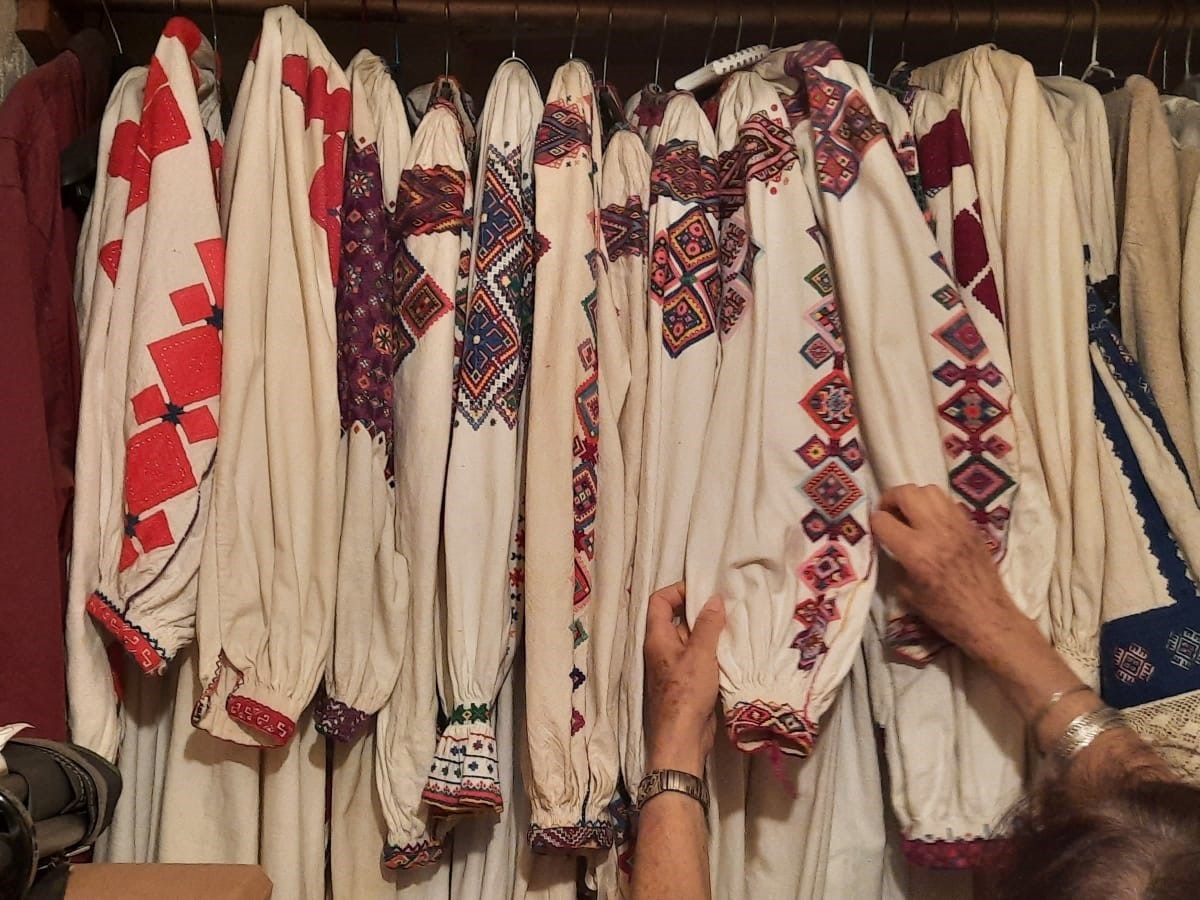 Part of the collection in Paris, donated to the TRC.