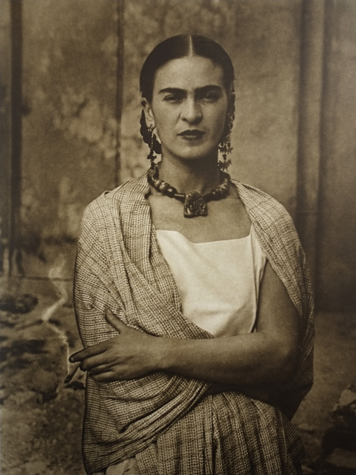 Frida Kahlo, photographed by her father Guillermo Kahlo in 1933. Public domain.