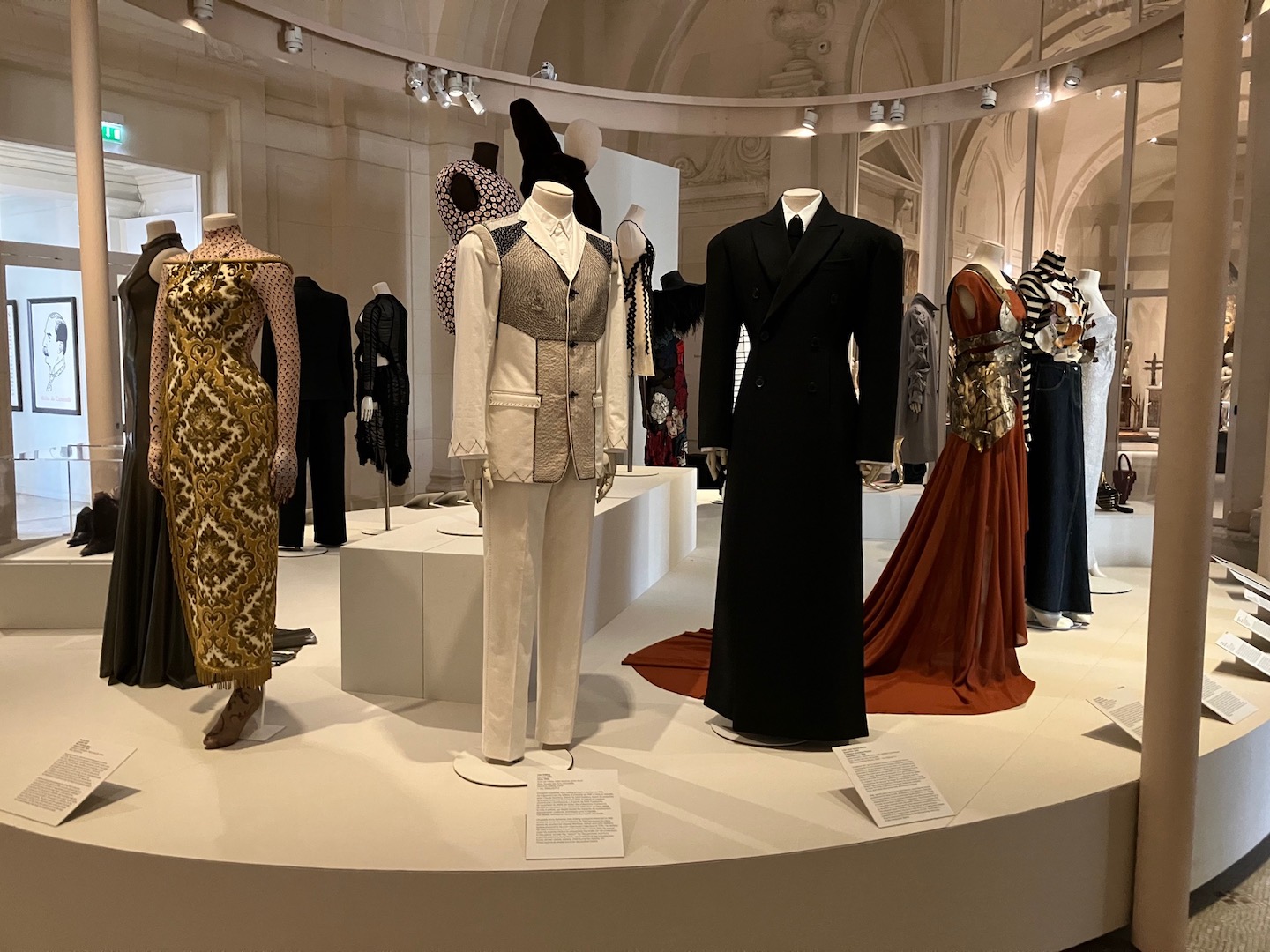 &nbsp;'Mode, Nouvelles générations: 35 ans de l’ANDAM'. Temporary exhibition at the Museum of Decorative Arts, Paris.