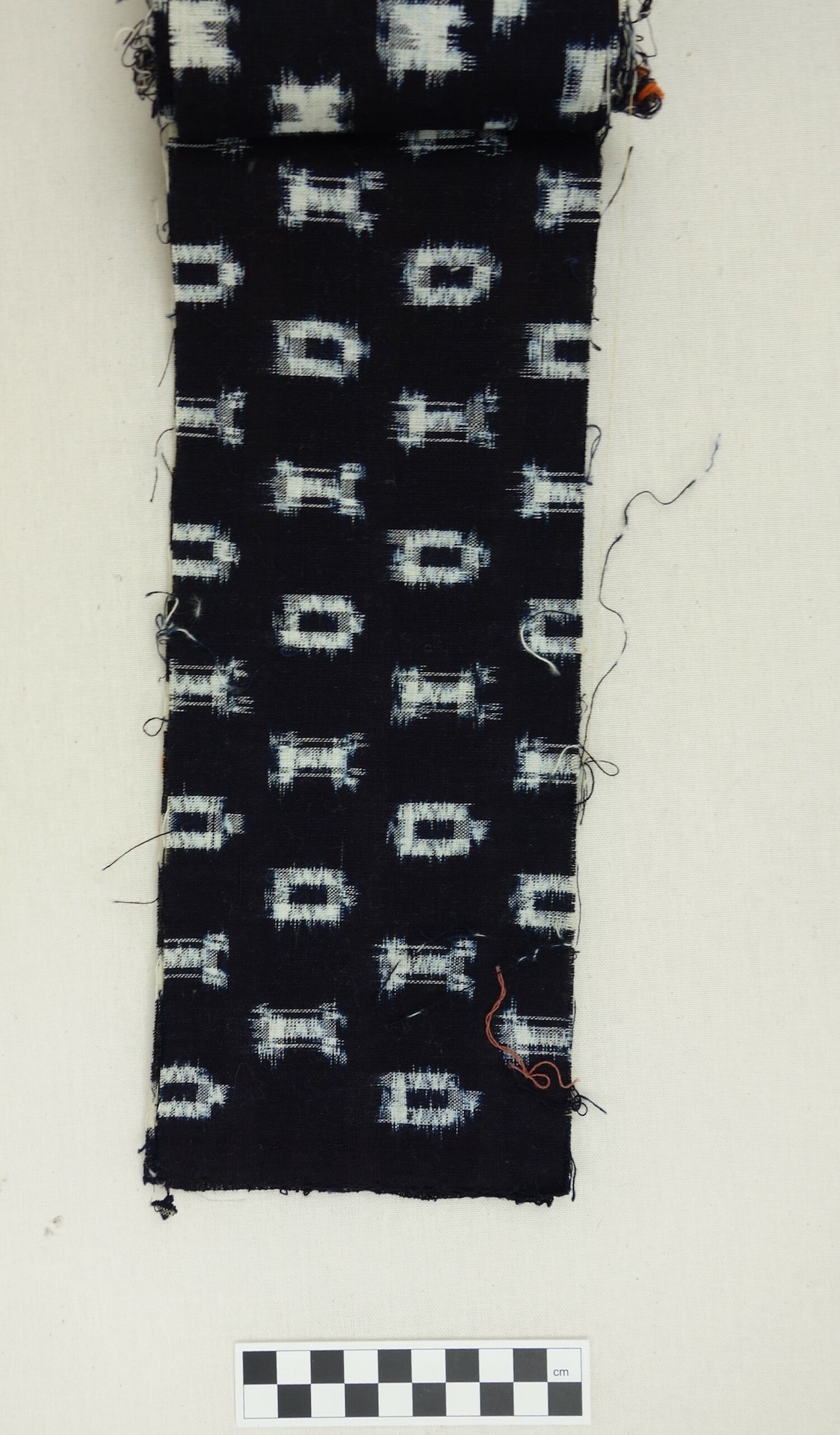 Fig. 1. Kasuri cloth sample (TRC 2017.1478-23).