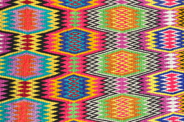 Counted thread embroidery from among the Hazaras, Afghanistan. TRC 2008.0236.