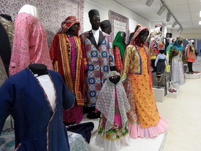 General view. TRC exhibition "Beyond the Chador", January-August 2013.