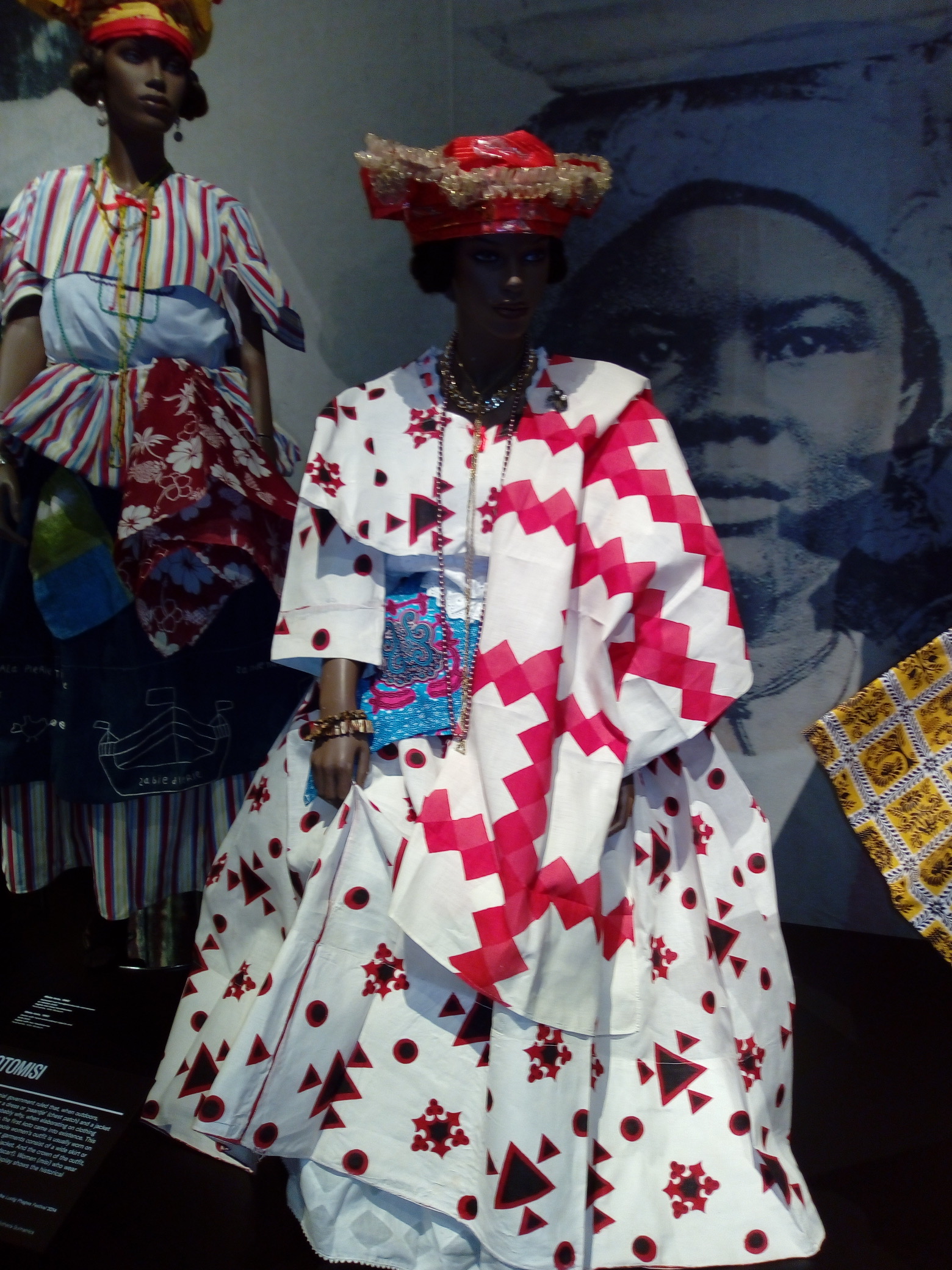 Koto from Surinam, displated at the Great Suriname Exhibition, Nieuwe Kerk, Amsterdam.
